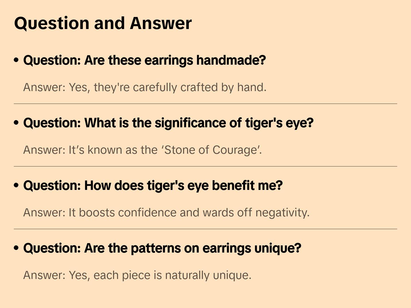 Guardian’s Gaze - Tiger's Eye 925 Silver Stud Earrings