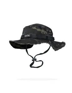 Boonie - STMC® Black Camo Trucker Hat Adjustable Sun Cap