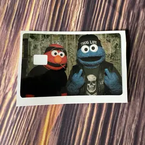 Bad boys credit card skin sticker decal