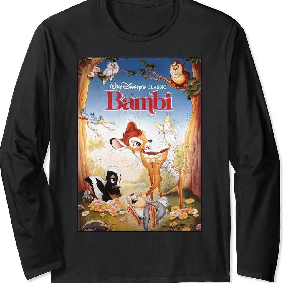Bambi Friendships Poster Long Sleeve T-shirt