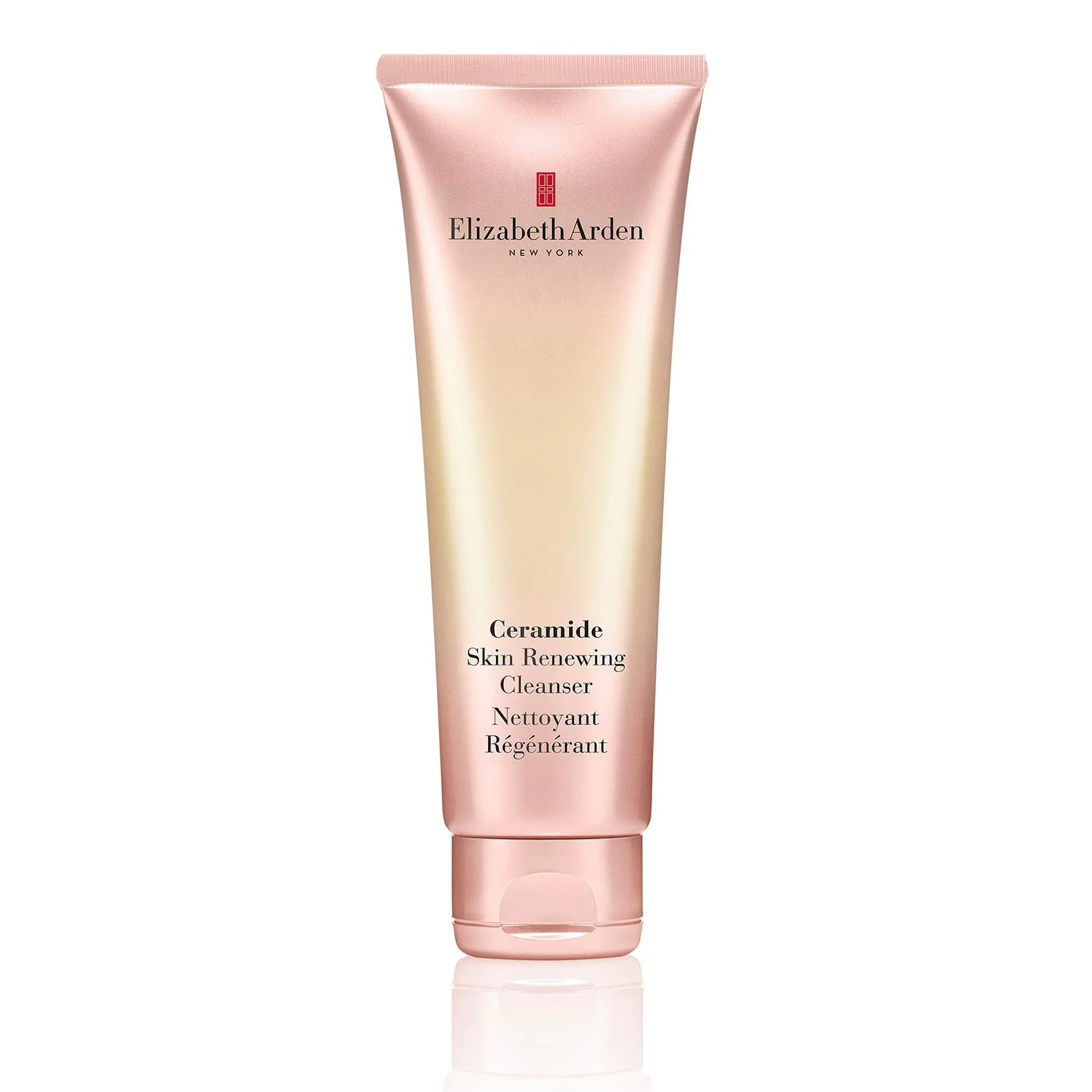 Elizabeth Arden Ceramide Skin Renewing Cleanser 4.2 oz | Nourishing Gel-to-Foam Face Wash, Minimizes Pores, All Skin Types
