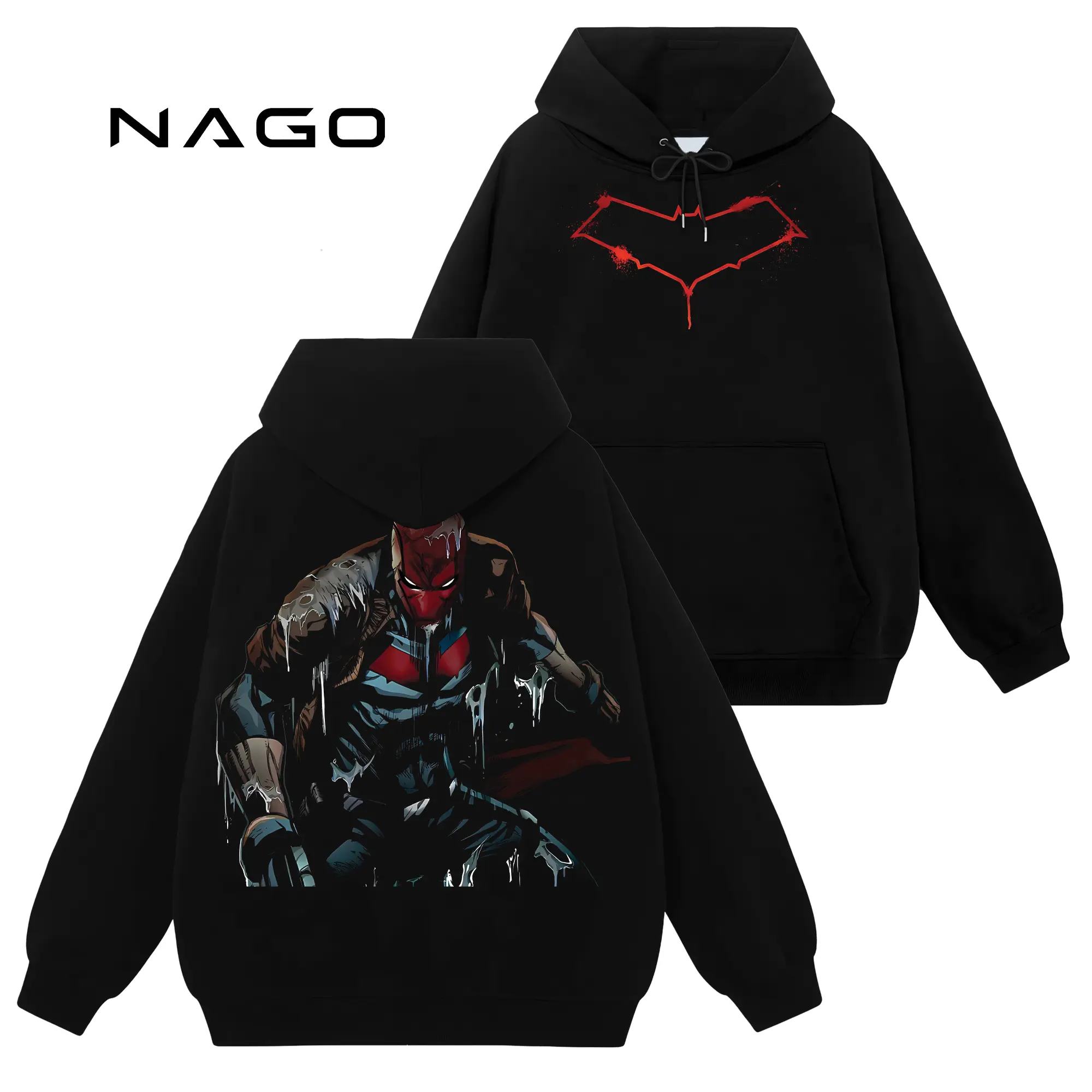 [Nago Shop] Limited Redhood Jason Todd DCU #592 Unisex Cotton TShirt Sweatshirt Hoodie Top, Retro 90s Y2K Graphic Seamless Basic Casual Everyday Streetwear Tops, Gift For Comics