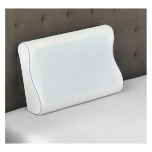 Bodipedic Cooling Gel Overlay Memory Foam Contour Bed Pillow