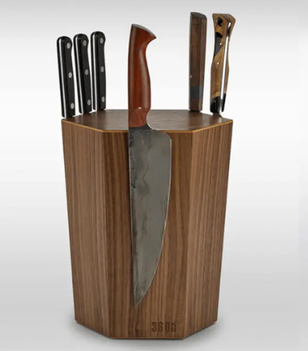 360 Knife Block | Magnetic Knife Block | Vivront