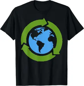 Earth Day T shirts - Earth Day Shirt Pure Cotton Graphic Tees Menswear Top: Gifts for Men & Women