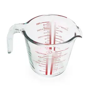 Pyrex Measuring Jug 500ml | Capacity 568ml / 20 ounce | P586, Multicolor