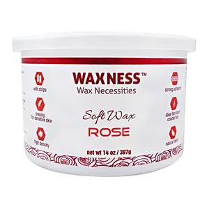 WAXNESS Rose Soft Wax 14oz