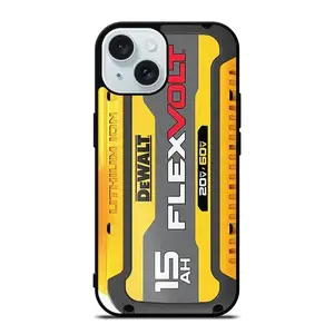 DEWALT FLEX VOLT 15 AH Tough Phone Case, Durable Case for Phone 11 12 13 14 15 16 Pro Max Mini 7 8 X XR XS Plus SS Galaxy S21 S22 S23 S24