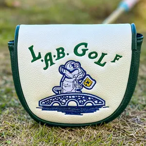 New Golf Putter Cover Lab Df3 Club Cover, Cartoon Mouse Design, Magnetic Closure, Universal Fit, Durable & Stylish Golf Accessory, Golf Equipment
