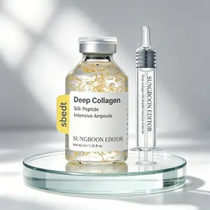 40ml Sungboon Silk Lifting Ampoule, Collagen & Peptide Infused Formula, Anti-Aging Serum for Wrinkle Reduction, Skin Plumping and Firming Care