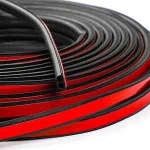 65.6Ft Universal  Seal Strip, Universal Self Adhesive Auto Rubber Weather Draft Seal Strip,Weatherstrip for  Window and Door,Engine Cover for , , Pickups, , and RVs (65.6Ft)