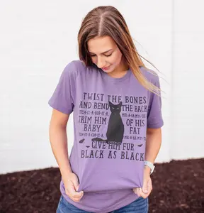 Twist The Bones / Black As Black Unisex Top