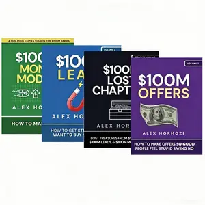 $100M Series 4-Book Bundle: $100M Offers, $100M Leads, $100M Monetization & $100M Lost Chapters | Complete Business Growth & Scaling Collection The Ultimate 8-Figure Business Playbook Unlock the Secrets to Building a $100M Business Paperback
