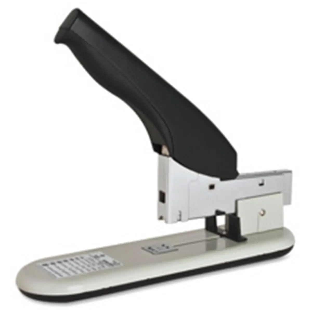 212 MAIN Heavy-Duty Office Stapler, Steel Construction, Fasten 30 to 210 Sheets Capacity, Adjustable Throat Depth, Nonskid Rubber Base, Putty-Black Color