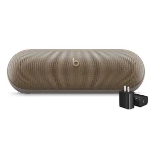 Beats Pill Portable Wireless Bluetooth Speaker and Portable Charger with Wall Adapter - Champagne Gold - MW463LL/A