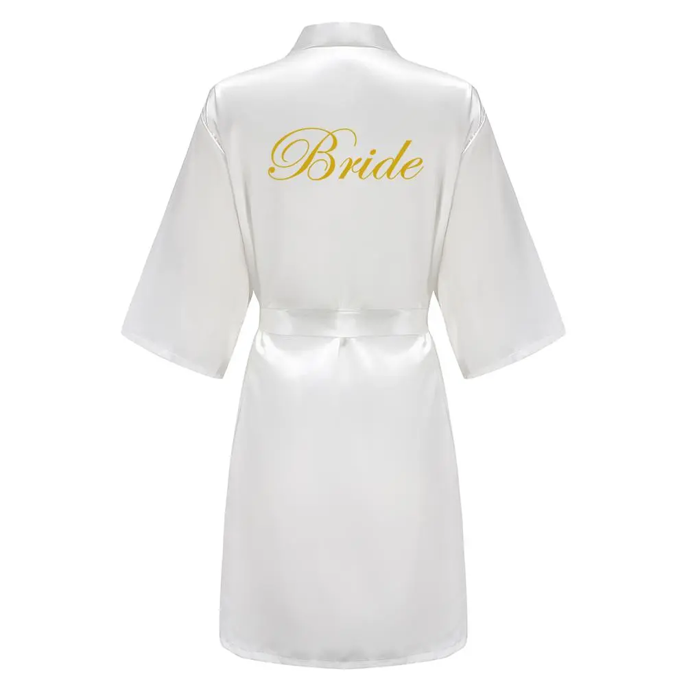 Wedding Party Team Bride Robe With White Letters Kimono Satin Pajamas Bridesmaid Royal Blue Bathrobe Wedding Party Team Bride Robe With White Letters Kimono Satin Pajamas Bridesmaid Royal Blue Bathrobe