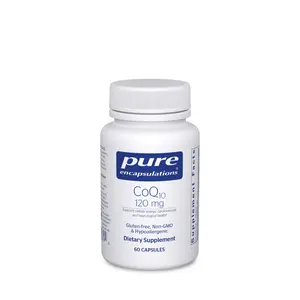 Pure Encapsulations CoQ10 120 mg - 60 Capsules for Heart Health - Dietary, Healthcare