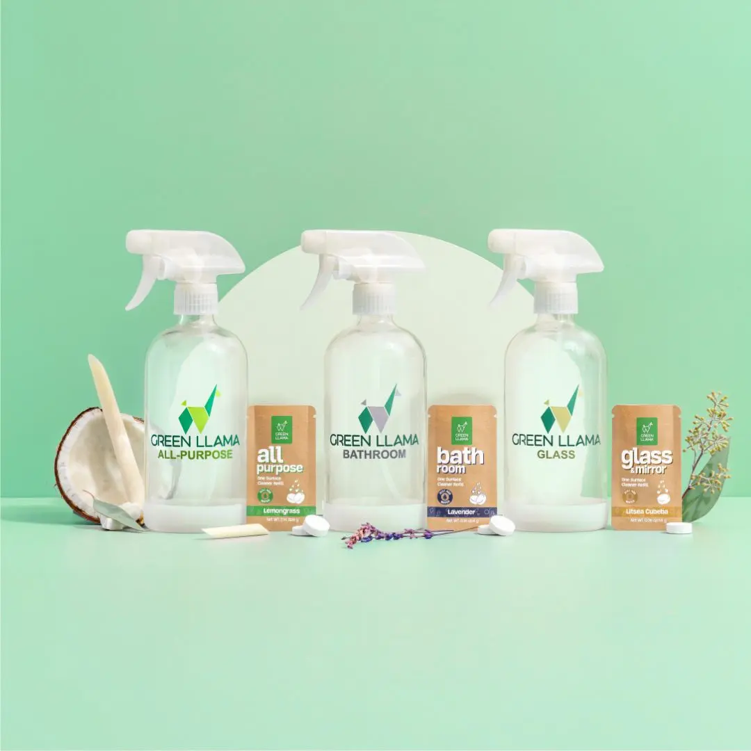 Starter Home Cleaner Kit - Complete 3-in-1 Eco Cleaning Kit