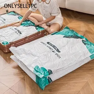 Vacuum Compression Bag for Clothes Luggage Blankets, Storage Bag for Down Jackets, Travel Storage, Moving Helper, Durable Storage Organizer, Space Saver Organizer, Vacuum Storage Bags