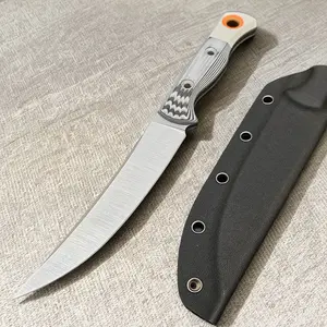 Mongolian small knife, hand - held meat knife, meat - cutting and bone - picking knife, fruit knife, portable knife for outdoor barbecue and camping