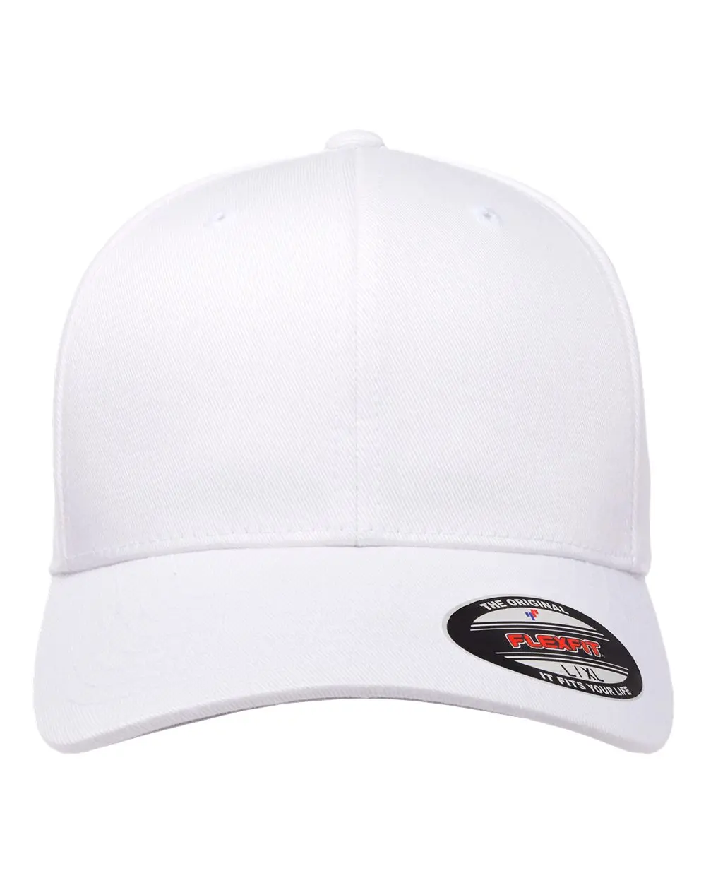 Personalized Flexfit 6277 Fitted Hat with Custom Patch