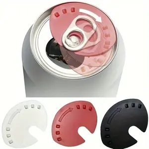 10pcs Seal Freshness with Ease: Food-Grade Plastic Can Lid for Soda Bottles, Ideal for Outdoor Kitchen Use