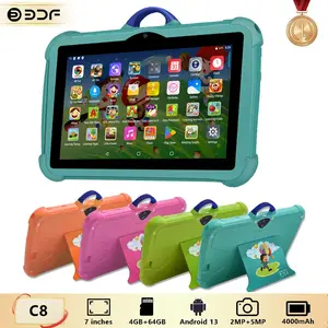 C8 Children Education Tablet PC, Affordable Tablet, 4GB RAM + 64GB ROM, Quad-Core Processor, Android 13, IPS Screen, WiFi, Parental Control, 4000mah Battery, Learning Tablet