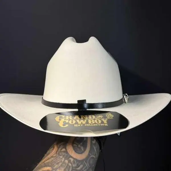 Sombrero Vaquero Estilo Sinaloa Para Caballero