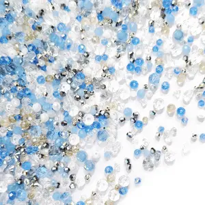 L1312]Mini Ocean Mist DIY Beads DIY Charms Set