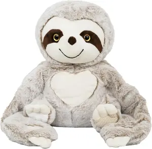 Weighted Stuffed Animal - Gray Sloth 4.5 lbs, Ideal for Sensory Needs, Austism & Anxiety | Comfort & Relaxation for Both Kids and Adults