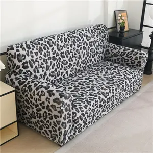 Soft Stretch Sofa Cover, Elastic Sofa Slipcover, 1/2 Counts Comfortable, Sofa Protector for Home Living Room Hotel Apartment Dormitory Restaurant
