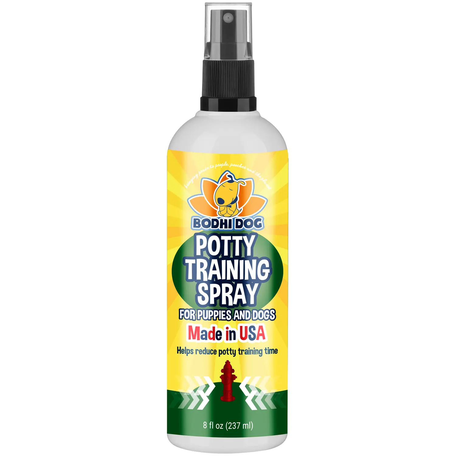 Potty Training Spray | Indoor & Outdoor Aid for Dogs & Puppies | Helps with Potty Pads & Training | Made in USA by Bodhi Dog