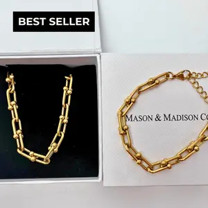 Graduated Link Chain Bundle Set