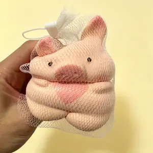 Viral LuLu Pig Squishy Toy, Slow Rebound Stress Relief Fidget Toy, Cute Pink Piggy Sensory Squeeze Toy for Anxiety Relief, Portable Desk Decor Gift for Kids Adults
