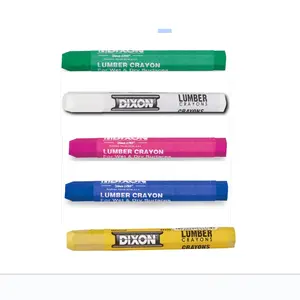 Dixon 12CT Lumber Crayons - Odorless & Tough