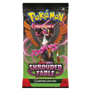 Pokémon Shrouded Fable 5 Booster Packs - Scarlet and Violet