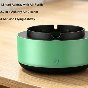 Smart Ashtray High-End Minimalist Office Home Air Purifier, Creative Birthday Gift for Boyfriend Father, Elegant Design