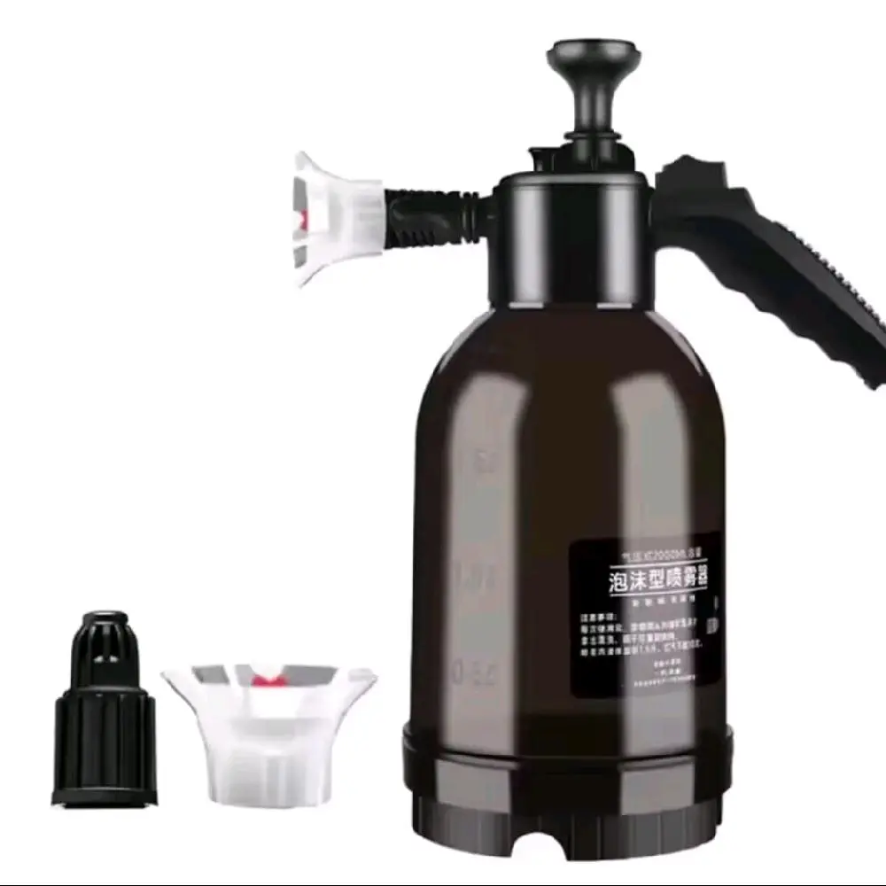 Car Wash Foam Spray Bottle with Adjustable Nozzle, Efficient Automotive Cleaning Accessory for Water Guns & Snow Foam Lances
