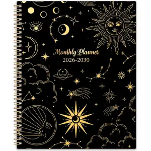 2026-2030 Monthly Planner/Calendar - 5 Year Monthly Planner 2026-2030 from Jan. 2026 - Dec. 2030, 9" x 11", 60 Months Calendar, Large 5 Year Planning with Tabs, Double-Side Pocket, Holidays