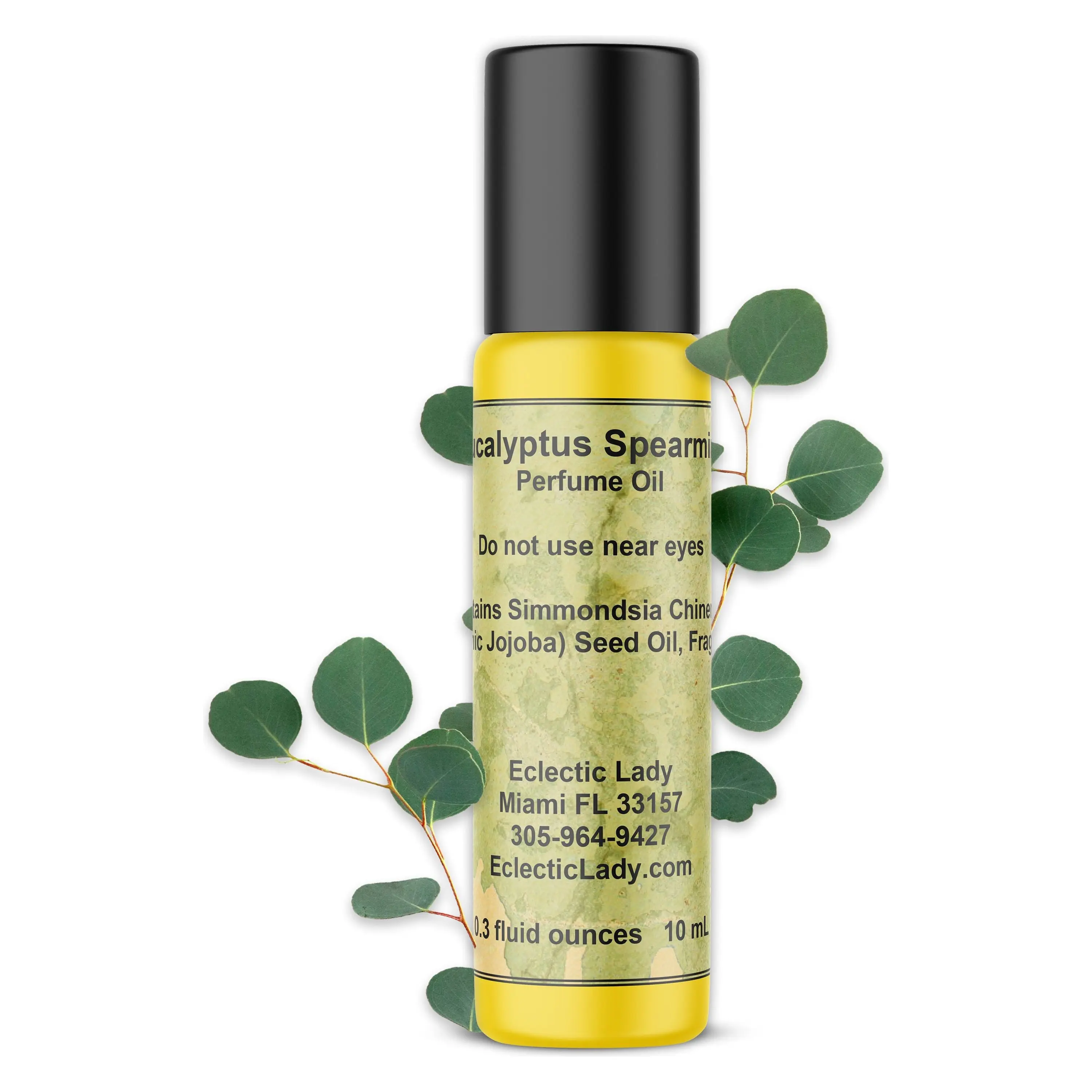Eucalyptus Spearmint Perfume Oil - Portable Roll-On Fragrance