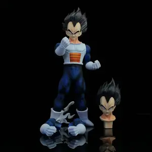 30cm Anime Dragon Ball Z Figure Majin Vegeta Figurine PVC Action Figures Gk Statue Collection Model Toys Gifts