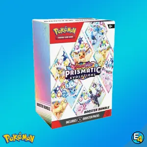 Prismatic Evolution Booster Bundle Box - Includes 6 Packs
