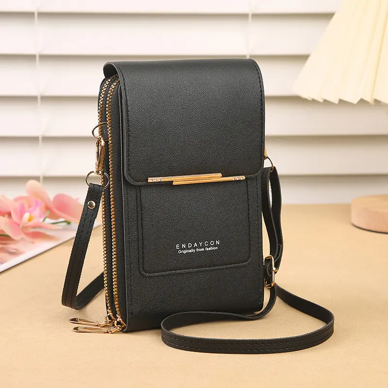 Women's Sling Bag Crossbody - Multifunctional Sporty Gym Bag, Outdoor Sports Mobile Phone Pouch, Casual Zipper Purse for Keys and Coins, Sporty Gym Bags