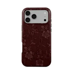 JIACC Capulet Classic Floral Pattern Phone Case Vintage Aesthetic Trendy 2026 Shockproof Protective Smartphone Cover Fashion Stylish Accessory Compatible with iPhone 17 Air 16 15 14 Plus 13 Pro Max Ideal Daily Casual Gift for Teen Girls and Women