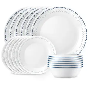 Corelle® Caspian Lace 18-piece Dinnerware Set, Service for 6