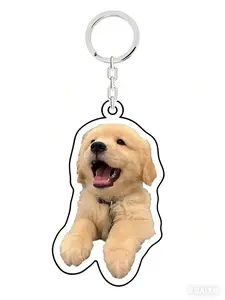 Custom Pet Keychain – Cute Style for Cats & Dogs