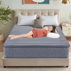 Novelty Style 10 Inch 12 Inch Highly Breathable Spring-Infused Memory Gel Foam Full Hybrid Durable Bed Mattress Compressed In A Box, CertiPUR-US Certified 3 Year Warranty