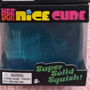 Nice Cube - Satisfying Cube Squeeze Toy - Soft Squeeze Toy in Assorted Colors - Fun for Ages 3 and Up Soft Squishy Sensory Cuddle Box