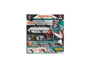 2024 Panini Prizm Football Mega Box (Neon Green Pulsar Prizms)