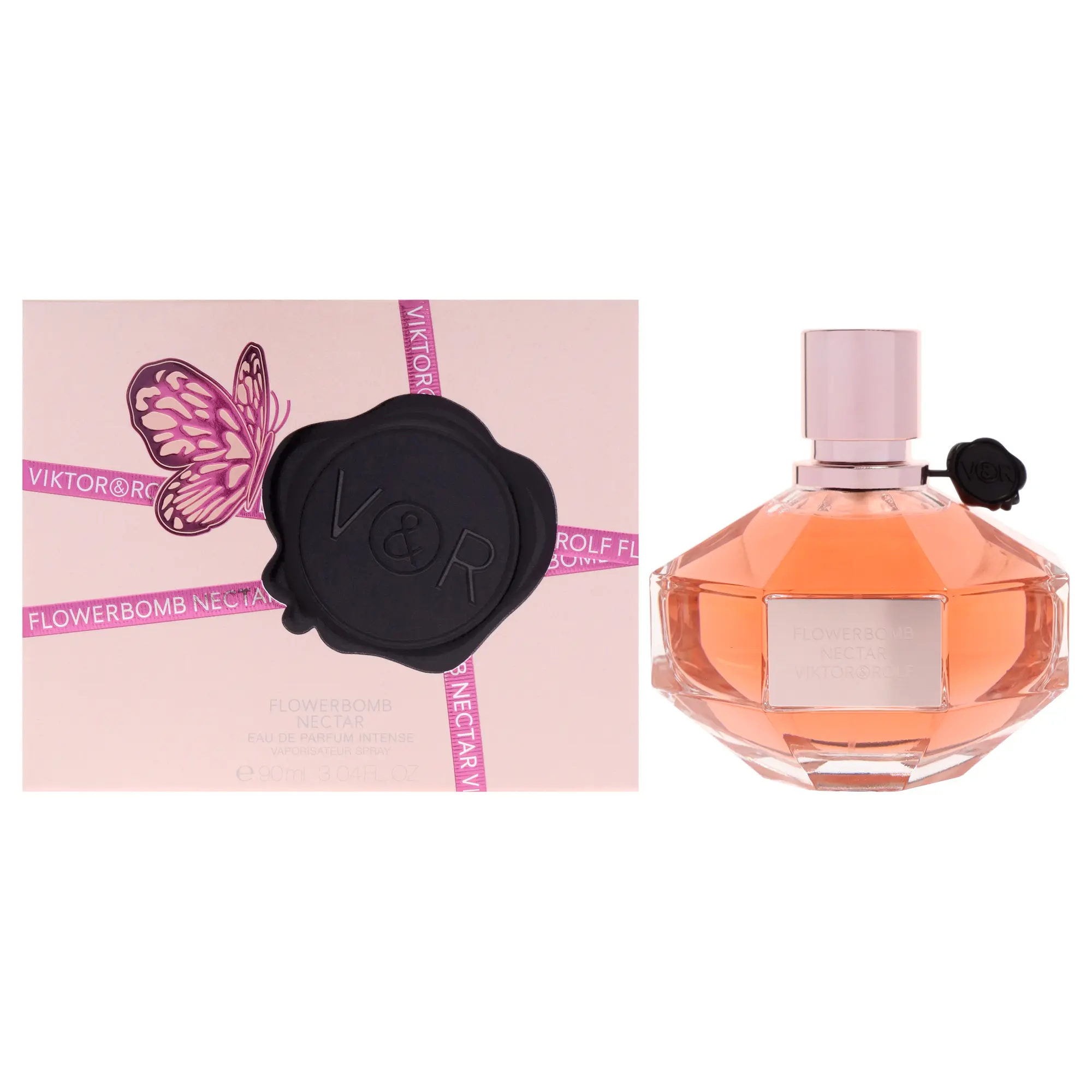 Viktor and Rolf Flowerbomb Nectar Intense Women's Luxury Look EDP Spray - 3.04 oz, Long Lasting Perfume, Bold Fragrance for Special Occasions